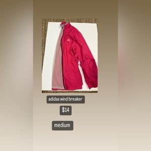 adidas wind breaker